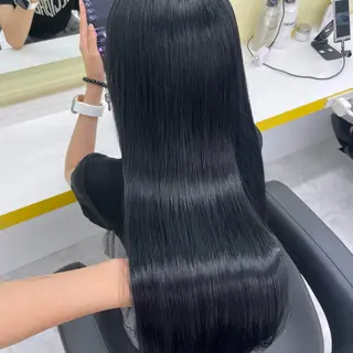 ロング カラー 🦋色落ち綺麗カラー メンズYUZU🦋‪のヘアスタイル