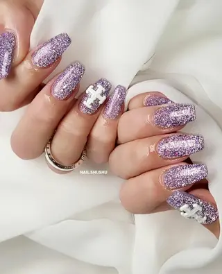 ネイル 3dパーツ/流行り 👧shushu❤️のネイルデザイン
