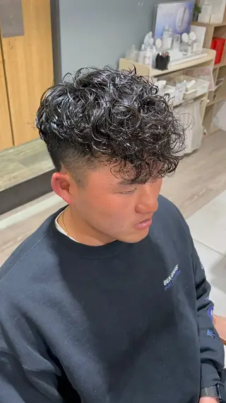 メンズ tata所属・メンズカット/ 外国人風/小嶺佑介のヘアスタイル