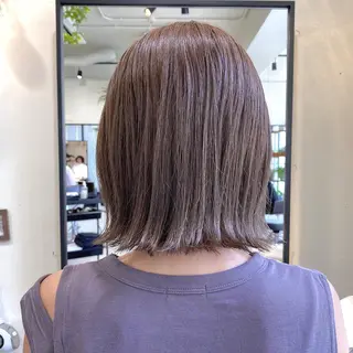 ミディアム カラー ヘアアレンジ 【ダメージレス施術】 【透明感】北村 拓也のヘアスタイル