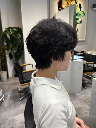 ショート 門崎未依/レイヤー/ メンズカット🪿🌼のヘアスタイル