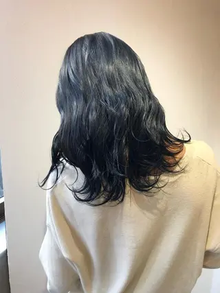 ミディアム カラー ベイリコルド　アトリ 店長　宮城一真のヘアスタイル