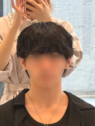 パーマ メンズ 【𝐀𝐬𝐡-池袋 】ひな💭🎀のヘアスタイル