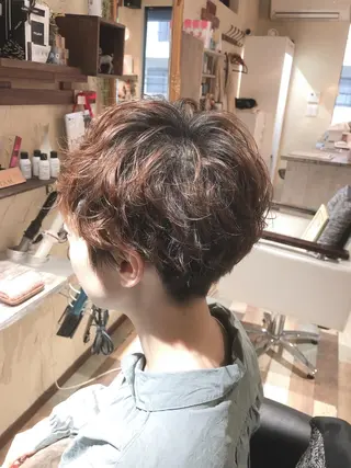 ショート 🌈20年目突入🎉 山口のヘアスタイル