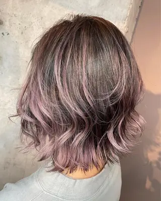 ミディアム STELLA 小林優真のヘアスタイル