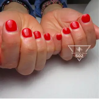 ネイル S02 𝙲𝚑𝚒𝚎のネイルデザイン