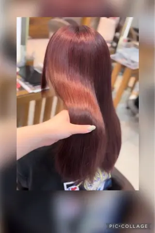 ロング カラー 🎀カットカラーモ デル募集/あゆり🎀のヘアスタイル