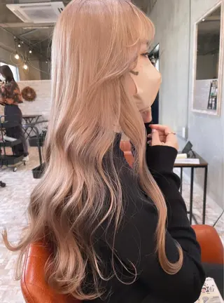 ロング カラー risako🇰🇷 韓国ヘア/レイヤーのヘアスタイル