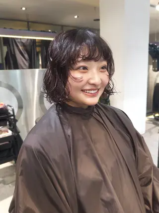 ショート パーマ 🌿パーマ/ボブ/ レイヤー/Mikiのヘアスタイル