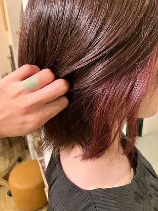 カラー 清水 美香のヘアスタイル