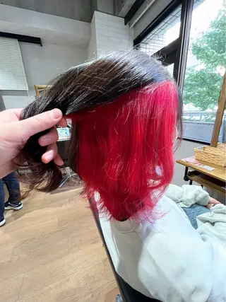 ミディアム カラー ✨ハイトーン カラー福岡拓也✨のヘアスタイル