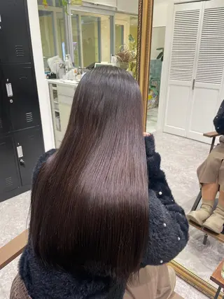 カラー 🕊髪質改善 ストレート🕊まいのヘアスタイル