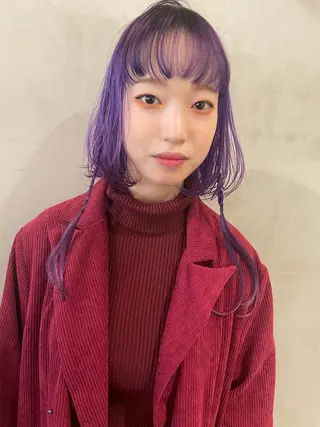 セミロング カラー 優作 〜圧倒的信頼〜のヘアスタイル