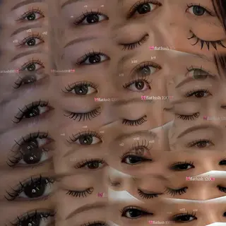 マツエク・マツパ sis_茅ヶ崎 SARINA💎のマツエク・マツパデザイン