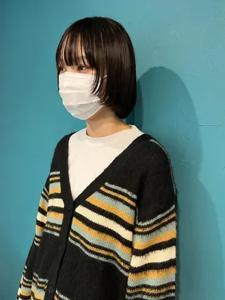 ミディアム 宮腰 瑠果のヘアスタイル