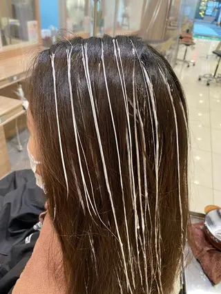 ミディアム カラー 寺内 紳悟のヘアスタイル