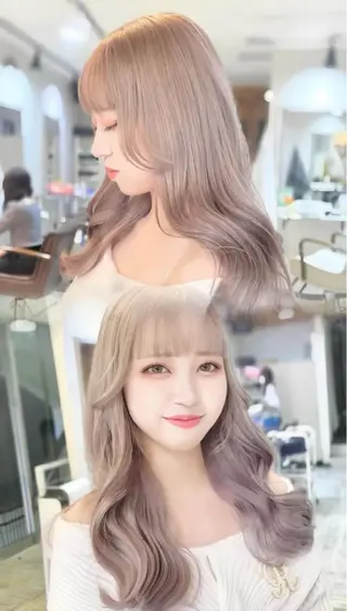 ロング カラー 雰囲気引き出す ✨大人レディのヘアスタイル