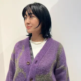 ミディアム 🦭era shiori🦭のヘアスタイル