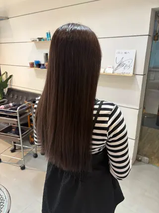 ロング chic  有山 美瑠のヘアスタイル