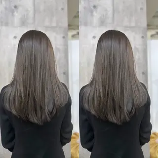 ミディアム カラー 髪質改善/カラー特化 なぎのヘアスタイル