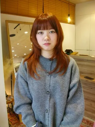 ロング カラー 似合わせカラー/ 海外風/nanamiのヘアスタイル