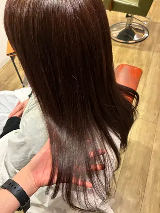 ロング カラー 清水 美香のヘアスタイル
