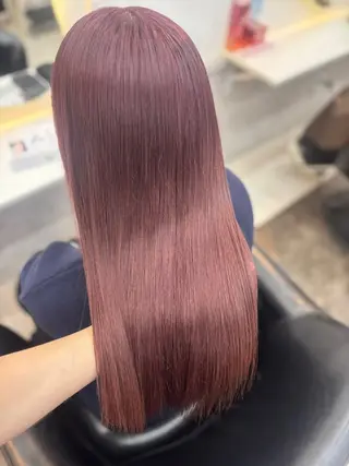 ロング 💘Kurea💘 艶髪/韓国/暗髪のヘアスタイル