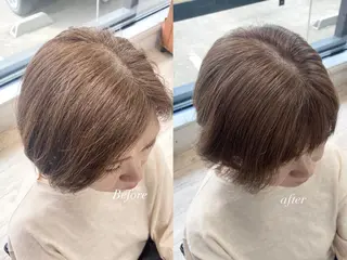 ショート 髪質改善 髪質改善カラーゆうひのヘアスタイル