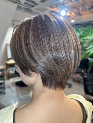 ショート デザインカット/新宿 🕊️mao 🌿のヘアスタイル