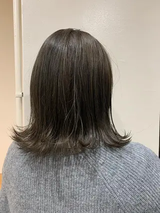 セミロング 大宮/山口 竣也のヘアスタイル
