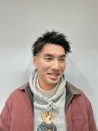 ショート パーマ メンズ 💈メンズパーマ💈 ナカザワ リョウのヘアスタイル