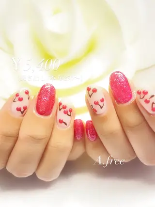 ネイル A.free✧*｡ アレルギー対応✧*｡のネイルデザイン