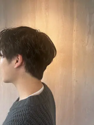 パーマ tote. 成瀬晃のヘアスタイル