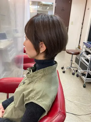 ショート カラー ショート専門 笠井翔太のヘアスタイル