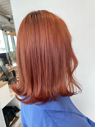 ショート カラー 美髪形成！色素改善！ 秋田　和輝のヘアスタイル