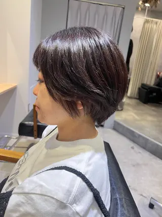 ショート 🫧三浦 未流/ ボブ/イヤリングのヘアスタイル