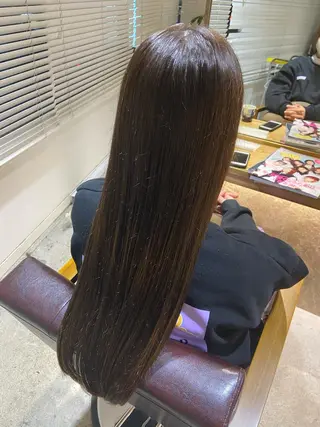 ロング カラー ヘアアレンジ レイヤー×ヘッドスパ *保田遥*のヘアスタイル