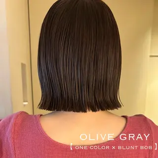 ミディアム カラー ⌇🌹透明感カラー 🌹ᴍᴇɢᴜᴍɪ ⌇のヘアスタイル