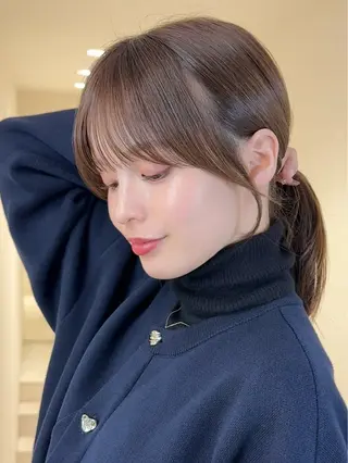 ミディアム hiromu/ レイヤー/渋谷のヘアスタイル