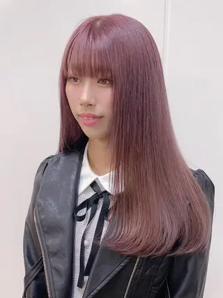 ロング カラー ヘアアレンジ 柔らか垢抜けｶﾗｰと ｶｯﾄ🫧ASUKAのヘアスタイル