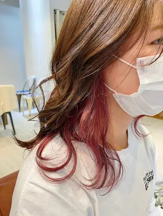 ミディアム カラー ブリーチ koheiのヘアスタイル