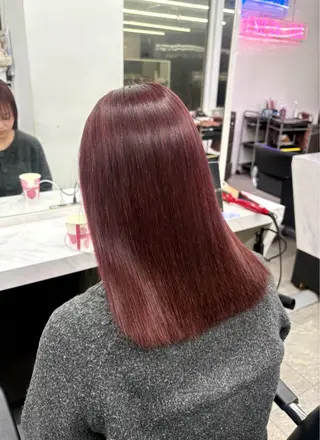 セミロング カラー/プルエクステ 🫧🐬Yuihaのヘアスタイル