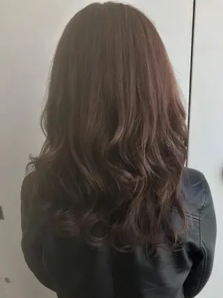 セミロング カラー 中塚 義人のヘアスタイル