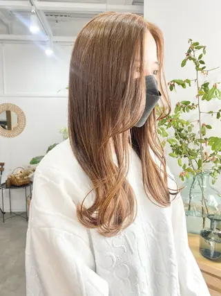 ロング カラー ヘアアレンジ ひなの .のその他イメージ