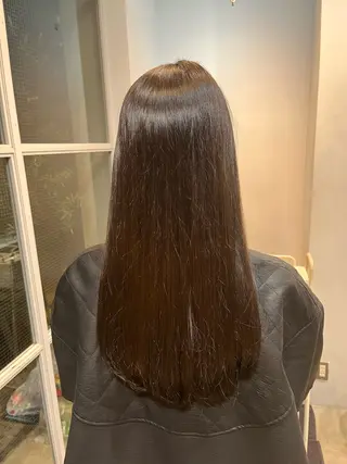 ロング パーマ -みつま はるな-のヘアスタイル