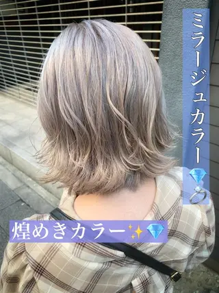 ミディアム ✨縮毛矯正✖︎顔周り レイヤー✨ナカムラのヘアスタイル