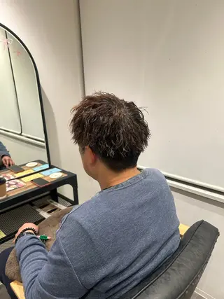 パーマ メンズ cocotte 💟草間紫音💟のヘアスタイル