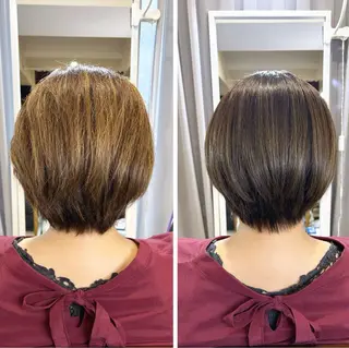 ショート 新都心個室サロン/ 古波蔵美奈のヘアスタイル