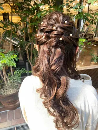 ロング 早稲田 千尋のヘアスタイル