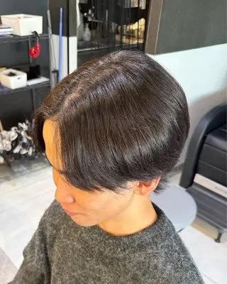 パーマ メンズ レディースモデル募集 無料/田中海斗のヘアスタイル